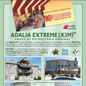 Adalia Extreme Awning Brochure